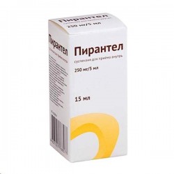 Пирантел сусп. д/приема внутрь 250 мг/5 мл 15 мл 1 шт.
