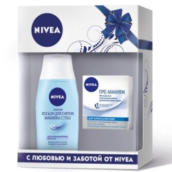Набор Nivea Красота от природы визаж пюэ энд нейчерал крем увлажняющий для нормальной кожи 50 мл + тоник 200 мл