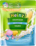 Каша молочная, Heinz (Хайнц) 200 г кукурузная кашка с омега 3 дой-пак
