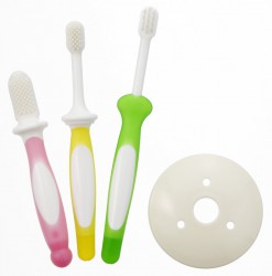 Набор Бусинка зубная щетка с 3-24 мес 3 шт.