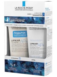 Набор La Roche-Posay Липикар бальзам АР+М 75 мл + Синдэт АР+ крем-гель 100 мл в подарок
