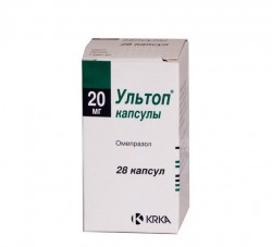 Ультоп капс. кишечнораств. 10 мг 28 шт.