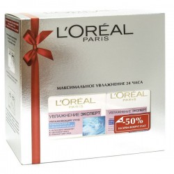 Набор L'Oreal Трио Актив увлажняющий крем дневной для нормальной и смешанной кожи + уход вокруг глаз 50 мл + 15 мл