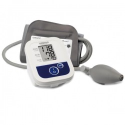 Тонометр полуавтоматический Omron М1 Компакт на плечо с веерообразной манжетой Fan-Shaped 22-32 см без адаптера M1 Compact