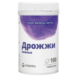 Дрожжи пивные Vitateka Эко-Мон натуральные 100 шт. табл. 0.45 г