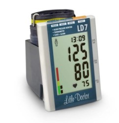 Тонометр автоматический Little Doctor на плечо с увеличенной манжетой Cuff-LDA 25-36 см с адаптером LD-N057 LD7