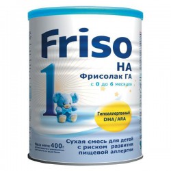 Смесь молочная Friso Фрисолак 1 ГА гипоаллергенный с 0 до 6 мес 400 г