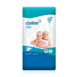 Подгузники для взрослых Dailee слип супер р. L (100-150 см) 10 шт.