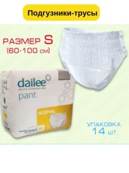 Подгузники-трусы для взрослых Dailee пант премиум нормал р. S 14 шт.