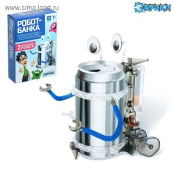 Набор Эврики для опытов Робот-банка работает от батареек 2 варианта сборки SL-02714