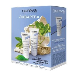 Набор Noreva Акварева идеальное увлажнение крем с легкой текстурой + экспресс-маска 40 мл + 50 мл