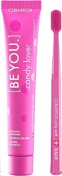Набор Curaprox зубная паста БИ Ю любитель конфет 90 мл туба + зубная щетка CS5460