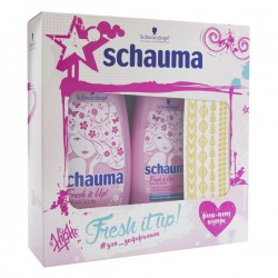 Набор Schauma Фреш Ит Ап шампунь + бальзам для волос + флеш-тату 380 мл + 200 мл
