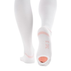 Чулки антиэмболические Интекс Элеганс для широкого бедра 1 класс компрессии с резинкой на силиконовой основе р. M-EW